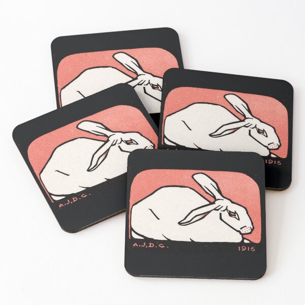 Item preview, Lying rabbit (1916) by Julie de Graag (1877-1924) designed and sold by BossyCatHome.