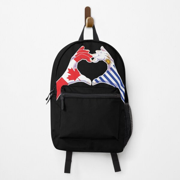 Item preview, Uruguay Uruguayan Canadian Canada Love Heart Peace designed and sold by FlagX.