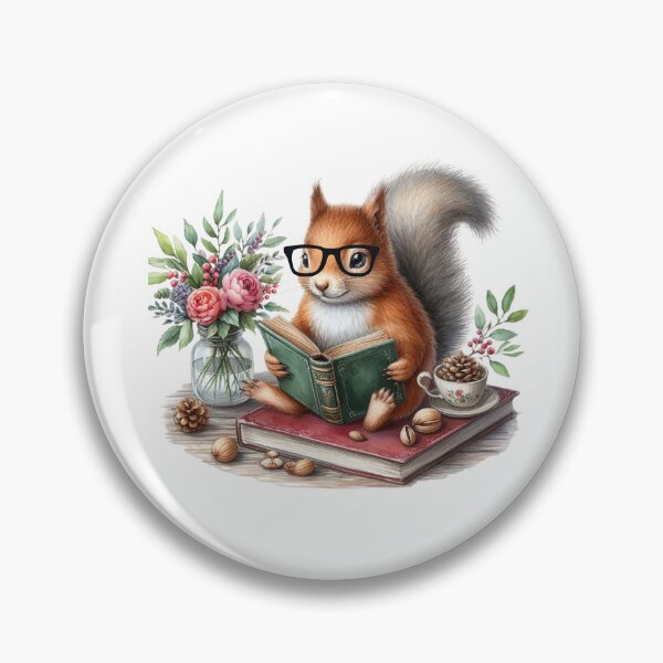 Item preview, Cute Squirrel And Books designed and sold by TheAnimalZ00.