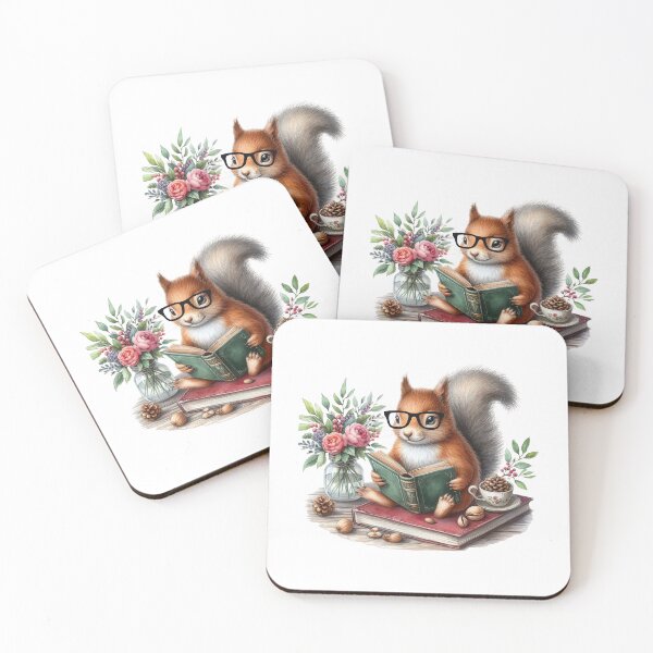 Item preview, Cute Squirrel And Books designed and sold by TheAnimalZ00.