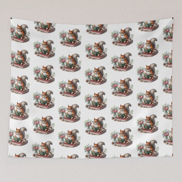 Item preview, Cute Squirrel And Books designed and sold by TheAnimalZ00.
