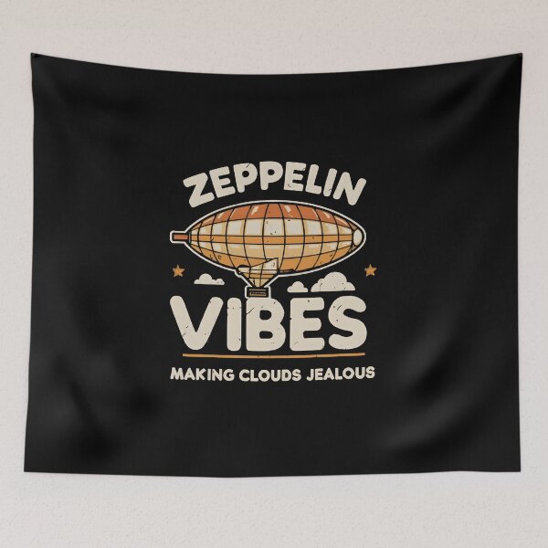 Item preview, Zeppelin vibes: Making clouds jealous designed and sold by Dungeon-Depot.