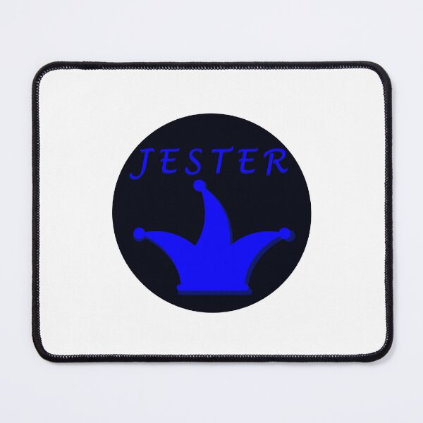 Item preview, Hat and name of blue jester, jester or joker in a circle designed and sold by shennix.