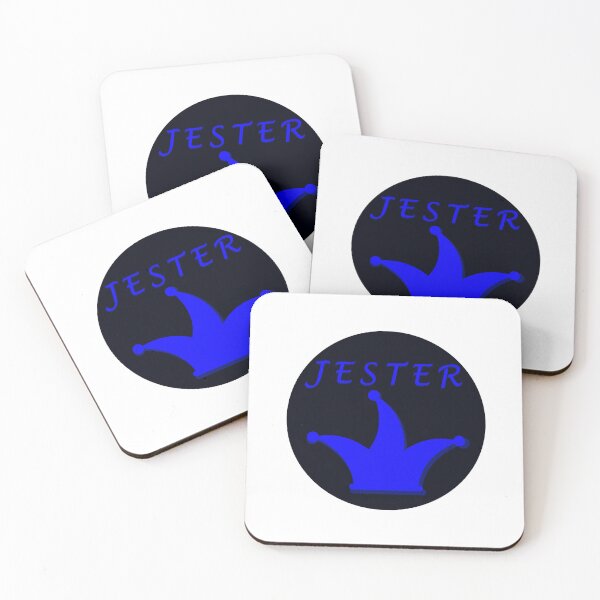 Item preview, Hat and name of blue jester, jester or joker in a circle designed and sold by shennix.