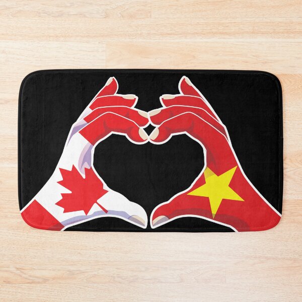 Item preview, Vietnamese Vietnam Canadian Canada Love Heart Peace designed and sold by FlagX.