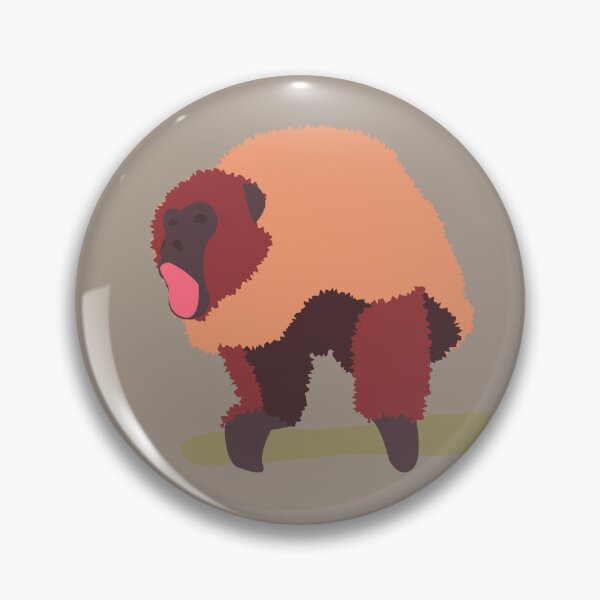Item preview, Simple Howler Monkey designed and sold by Zarxies.