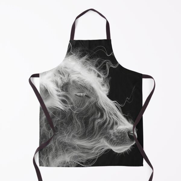 Item preview, Hairy cow abstract designed and sold by Brendon987.