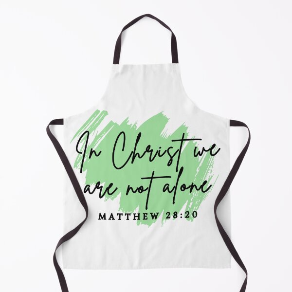 Item preview, In Christ we are not Alone, Matthew 28:20 designed and sold by MoriaStore.