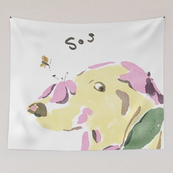 Item preview, The SOS of a dog designed and sold by Saladeis-draw.