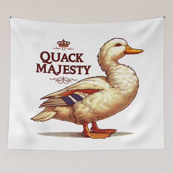 Item preview, Majestic Duckling: Quack Majesty designed and sold by Dungeon-Depot.