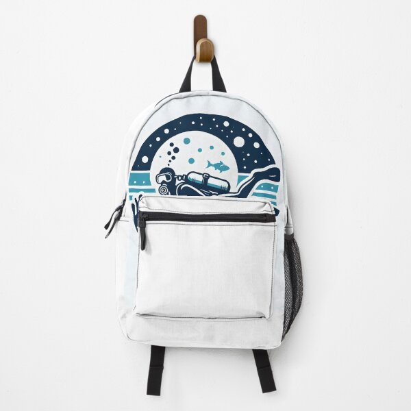 Item preview, Deep sea diving scuba diving in ocean designed and sold by vectorillus.