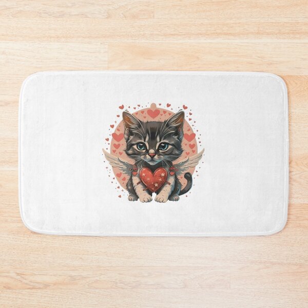 Item preview, kitty lovely valentine designed and sold by SabyDigitalArt.