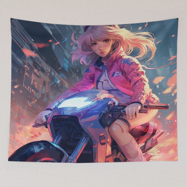 Item preview, MotoDream 2000s Retrowave designed and sold by BitterSilver.