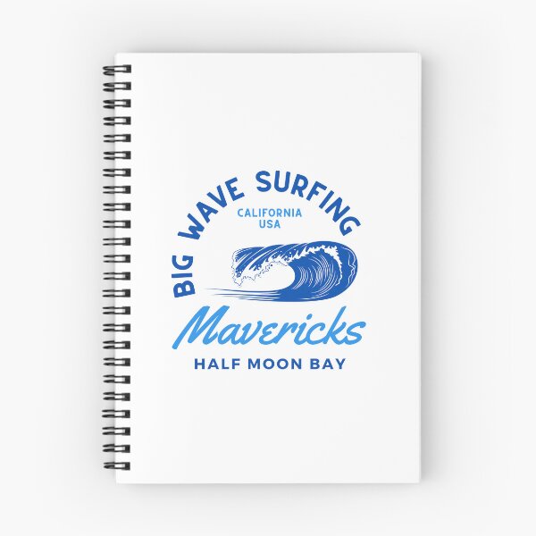 Item preview, Mavericks Big Wave Surfing Half Moon Bay California designed and sold by HalfMoonBayShop.