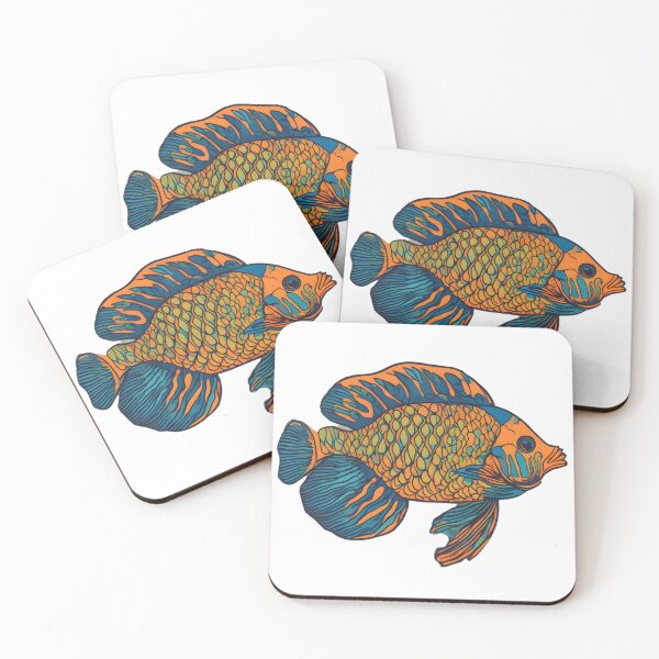 Item preview, Peacock Fins: A Flashy Aquatic Show designed and sold by ZipperDragon88.