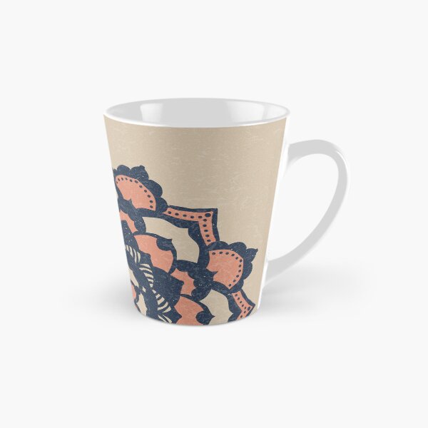 Item preview, Deva Mandala - Dove, Dusk, Coral designed and sold by Irene Estelle.