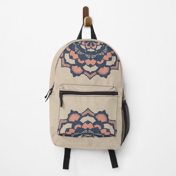Item preview, Deva Mandala - Dove, Dusk, Coral designed and sold by Irene Estelle.