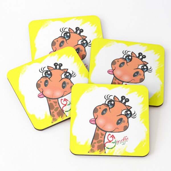 Item preview, Funny Giraffe face  designed and sold by Shirley cute art .
