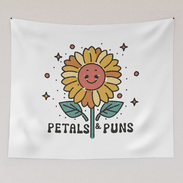 Item preview, Sunflower: Petals & Puns designed and sold by Dungeon-Depot.