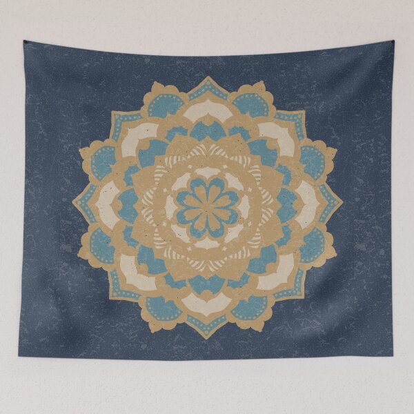 Item preview, Deva Mandala - Dusk, Fawn, Peacock, Dove designed and sold by Irene Estelle.