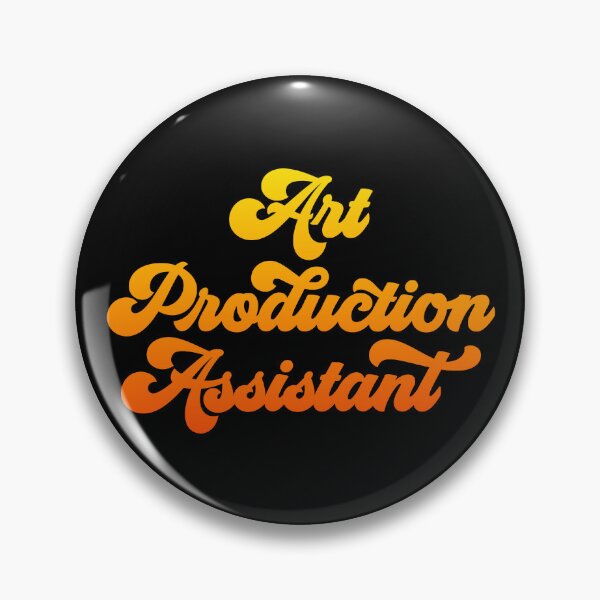 Item preview, Groovy Art Production Assistant Film Crew designed and sold by NermilioDesigns.