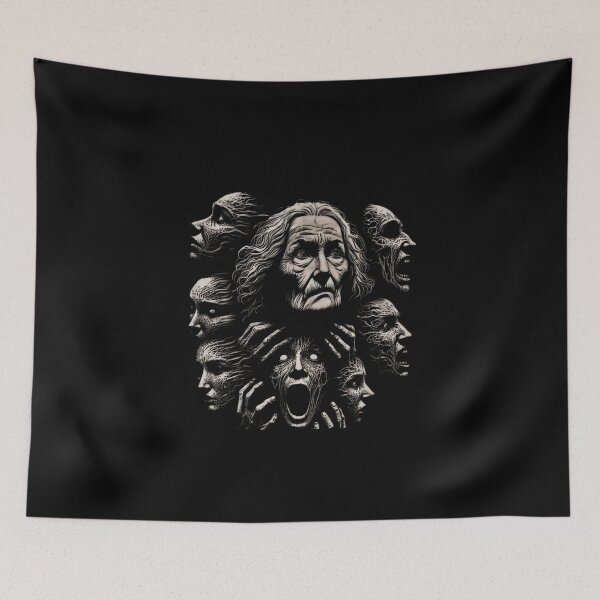 Item preview, The Unknown - mental health advocacy collection by Red Siri0 designed and sold by Red Siri0 Art.