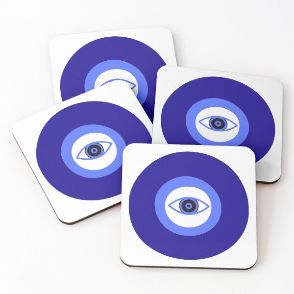 Item preview, Evil Eye Sticker for Good Vibes and Keeping Bad Vibes Away  designed and sold by crazymessygirl.
