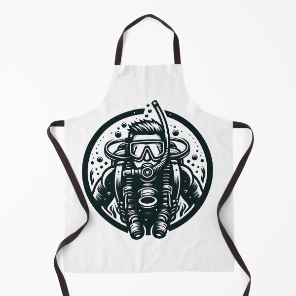 Item preview, Deep sea diving scuba diving in ocean designed and sold by vectorillus.