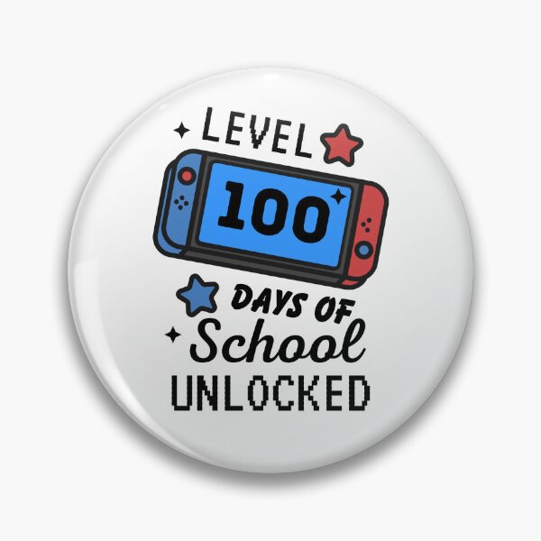 Item preview, Level 100 Days Of School Unlocked - Funny 100th Day of School designed and sold by BopleDesigns.