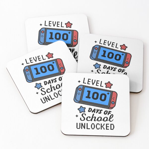 Item preview, Level 100 Days Of School Unlocked - Funny 100th Day of School designed and sold by BopleDesigns.