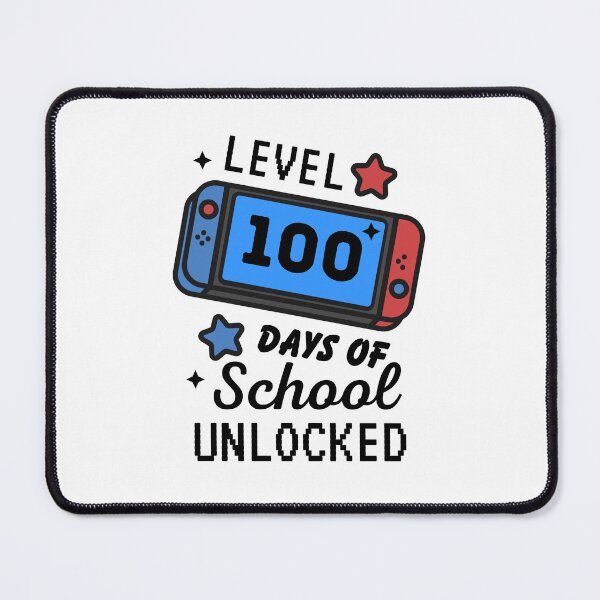 Item preview, Level 100 Days Of School Unlocked - Funny 100th Day of School designed and sold by BopleDesigns.