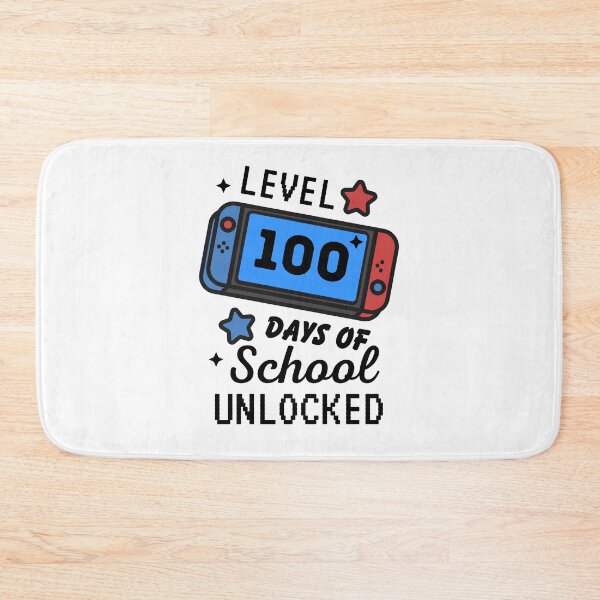 Item preview, Level 100 Days Of School Unlocked - Funny 100th Day of School designed and sold by BopleDesigns.