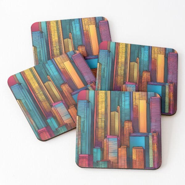 Item preview, PrismMetropolis: Urban Rainbow Sketch designed and sold by ZipperDragon88.