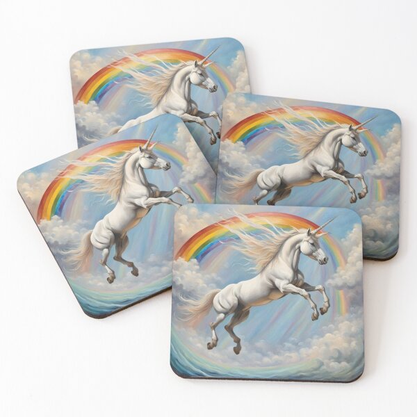 Item preview, Unicornio con arcoiris designed and sold by JackFreestone.