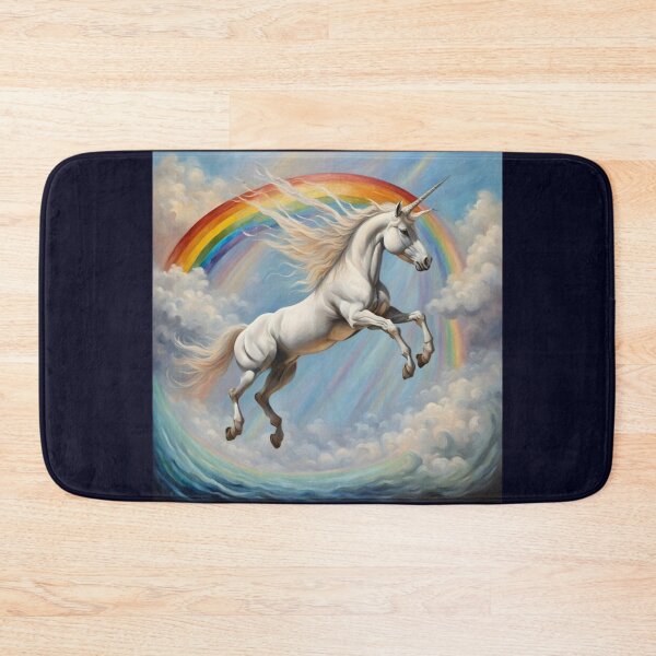 Item preview, Unicorn with rainbow designed and sold by JackFreestone.