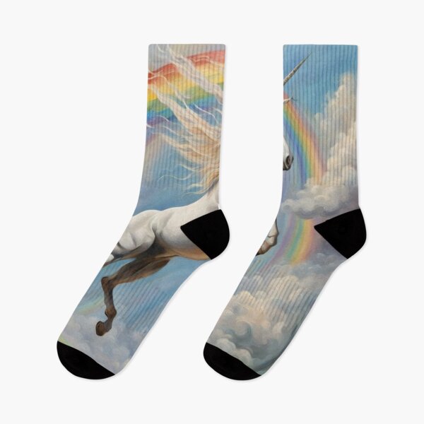 Item preview, Unicorn with rainbow designed and sold by JackFreestone.