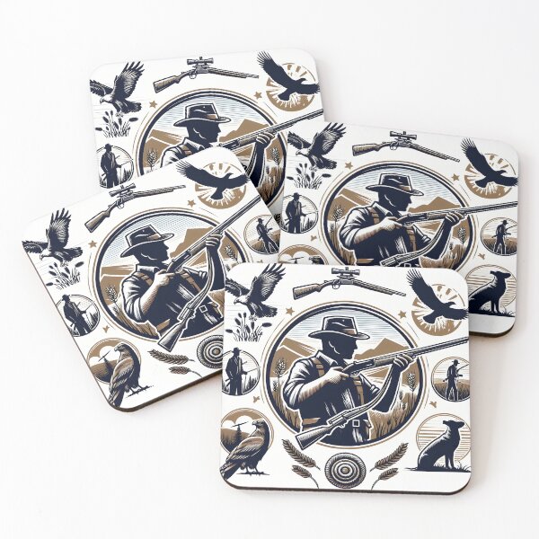 Item preview, Fearless Hunters Hunting in Jungle designed and sold by vectorillus.