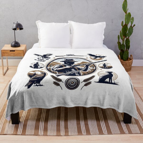 Item preview, Fearless Hunters Hunting in Jungle designed and sold by vectorillus.