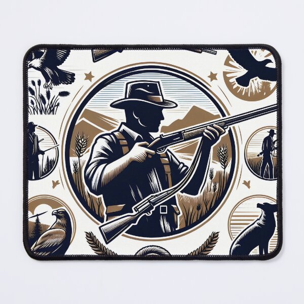 Item preview, Fearless Hunters Hunting in Jungle designed and sold by vectorillus.