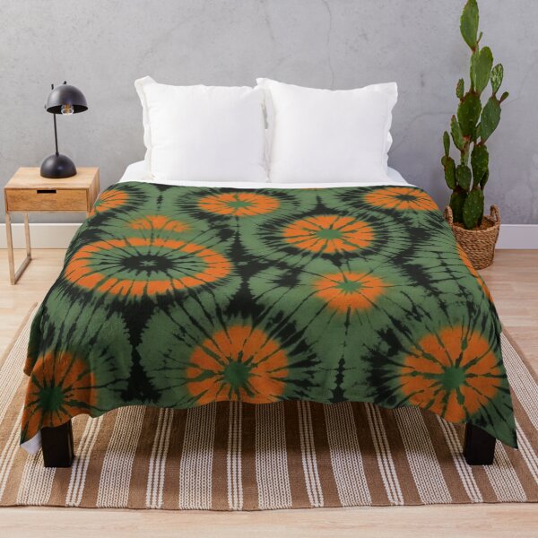 Item preview, Retro Organic Tie Dye Green and Orange designed and sold by tonymagnerart.