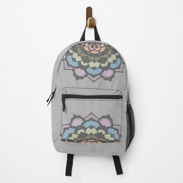Item preview, Deva Mandala - Fog, Slate, Rose, Melon, Gold, Tea, Sky, Dust designed and sold by Irene Estelle.