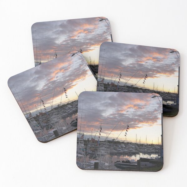 Item preview, Docks at Sunset designed and sold by LF-Photography-.