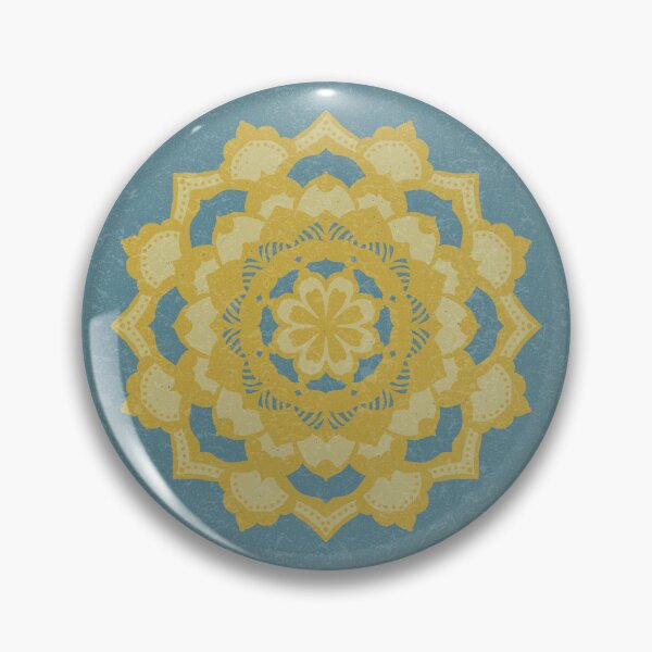 Item preview, Deva Mandala - Peacock, Saffron, Gold designed and sold by Irene Estelle.
