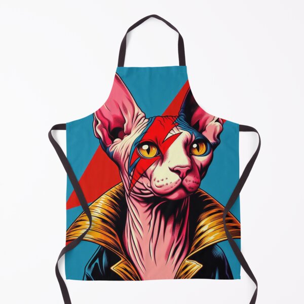 Aperçu de l'œuvre Chat Bowie créée et vendue par wiccantoadstyle.