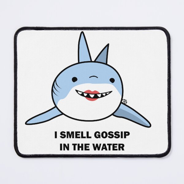 Item preview, Gossip Shark designed and sold by Treasured Oddities.
