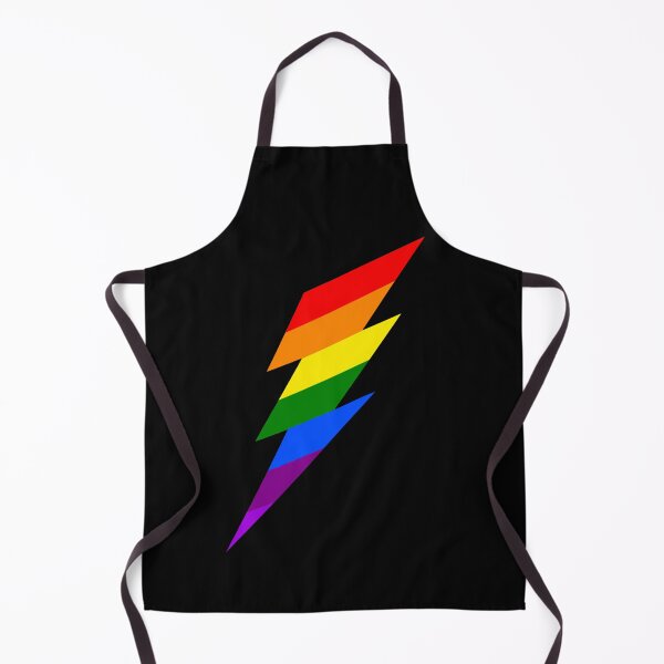 Item preview, Rainbow Pride Lightning Bolt designed and sold by mvelas17.