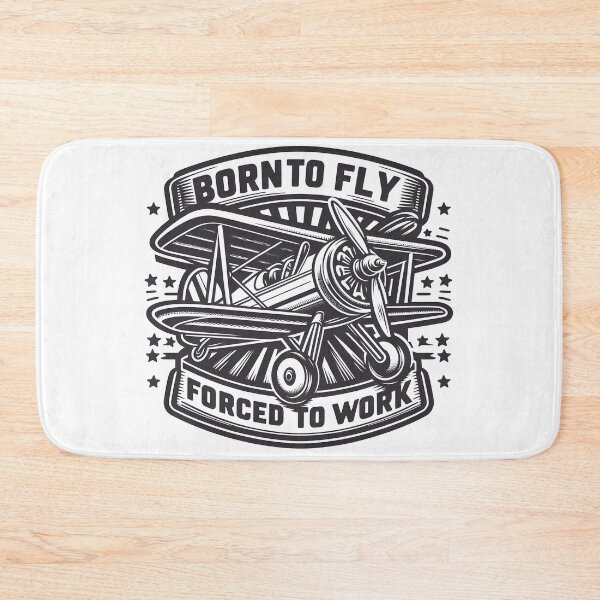 Item preview, Biplane: Born to fly, forced to work designed and sold by Dungeon-Depot.