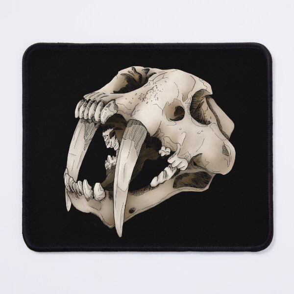 Item preview, Saber-Toothed Cat Skull designed and sold by Moon Dog Art.