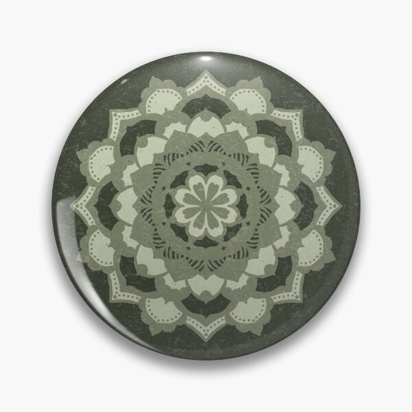 Item preview, Deva Mandala - Pine, Sage, Tea designed and sold by Irene Estelle.