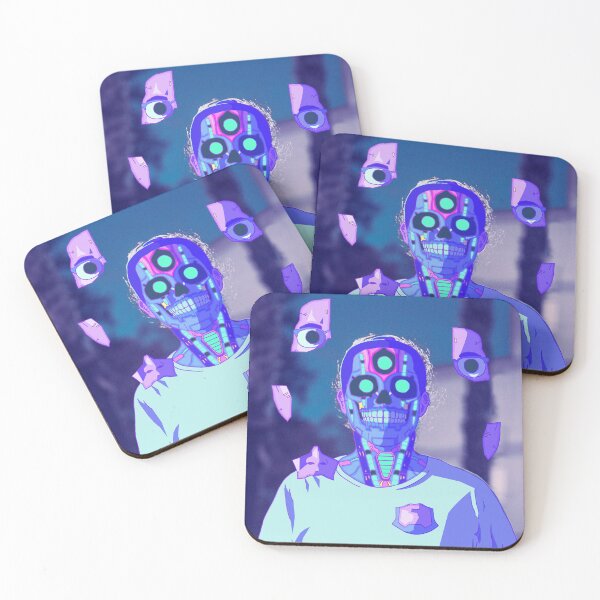 Item preview, Three-eyed cyberskull designed and sold by Giordano Bruno Vela.